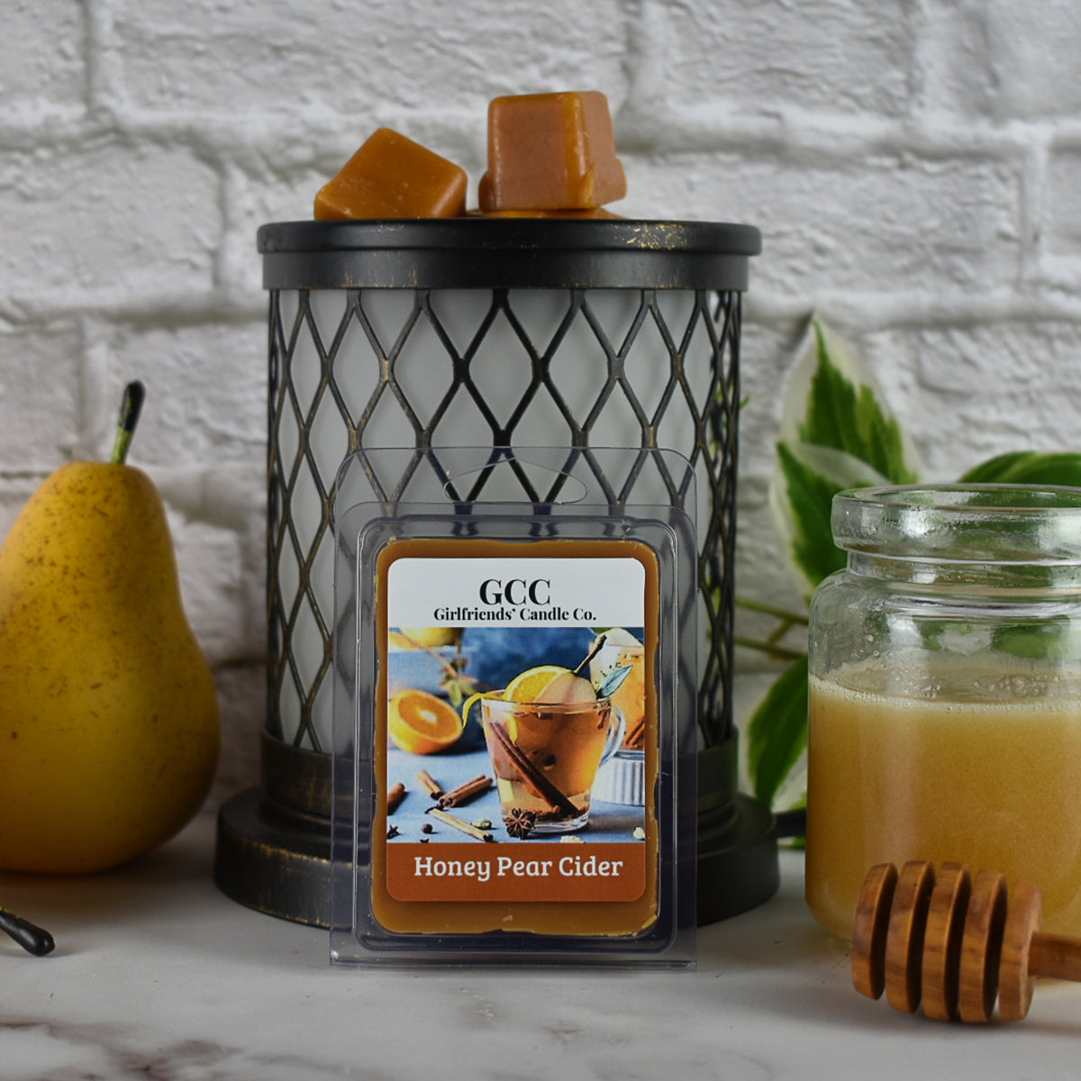 Honey Pear Cider Scented Wax Melt – Girlfriends' Candle Co.