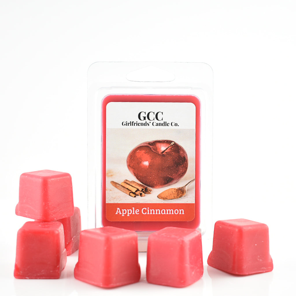 Apple Cinnamon Wax Melt S- 16 x 5G Cinnamon and Apple Strong Scented Wax Melts in A Gift Box - Spotless Leopard