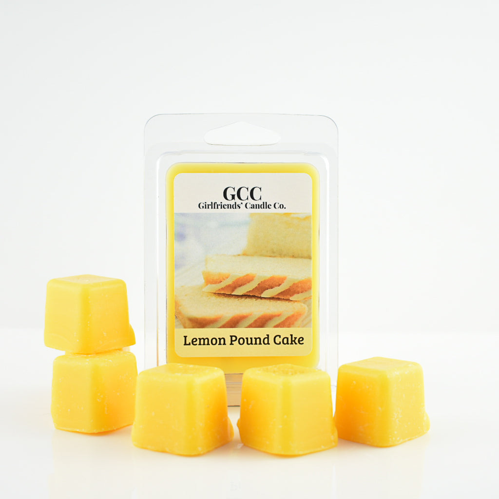 Lemon Pound Cake Wax Melts, Strongly Scented