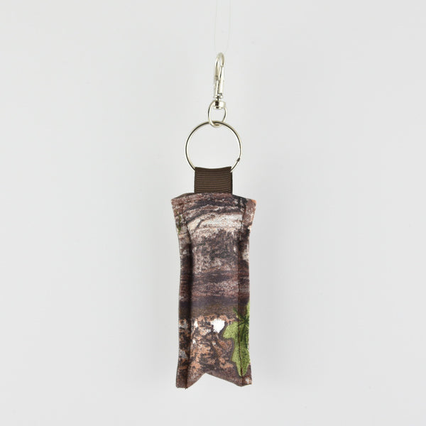 Camo Keychain Lip Balm Holder