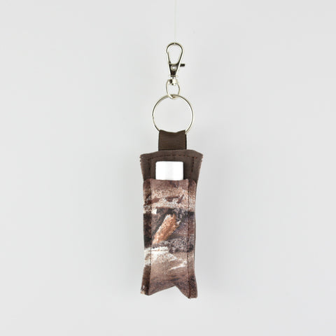 Camo Keychain Lip Balm Holder